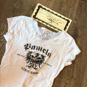 PAMELA ANDERSON SIGNED TOP